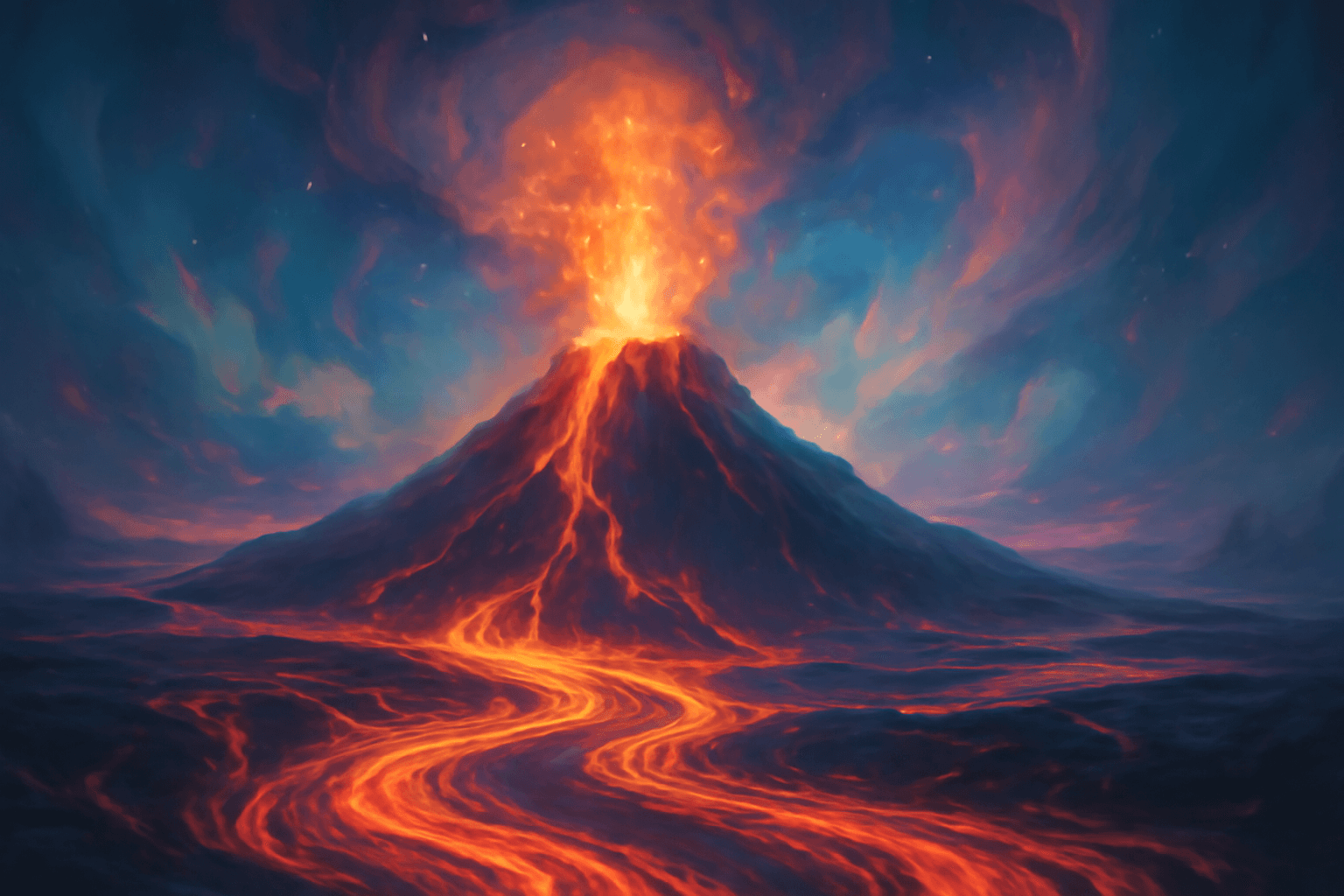 Sonhar com Vulcão: Explosões, Lava e Transformações